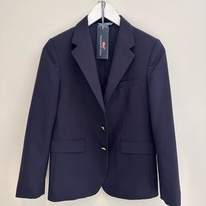 Boys Vineyard Vines Navy Blazer and Tie size 16